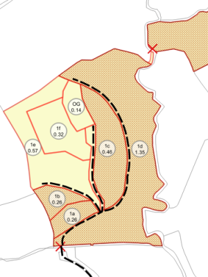 GIS mapping woodland compartments