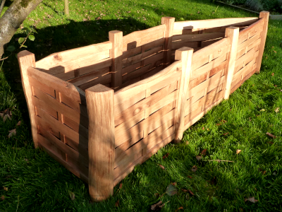 Very Large Bespoke Oak Planter