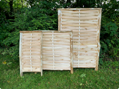 Red Cedar Woven Screens